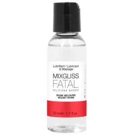 MixGliss Lubricante de Silicona Fatal - Rosa Terciopelo 50ml