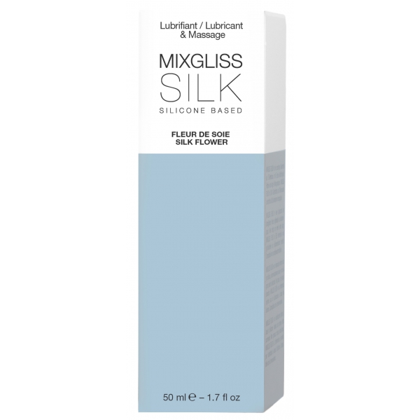 Lubrifiant silicone MixGliss Silk - Fleur de soie 50ml