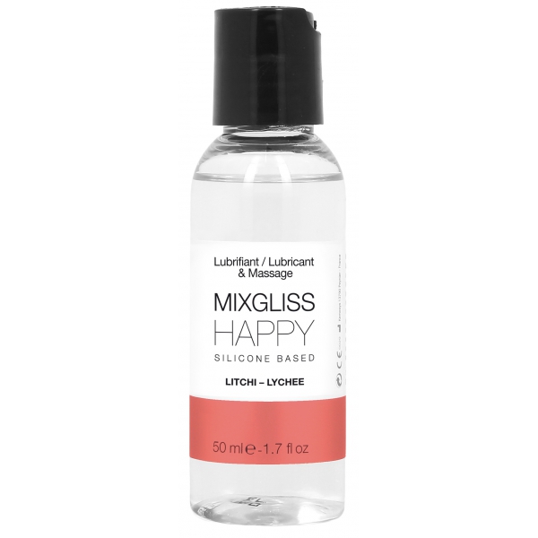 MixGliss Happy Silicone Lubricant - Lychee 50ml