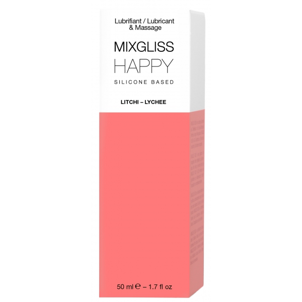 MixGliss Happy Silicone Lubricant - Lychee 50ml