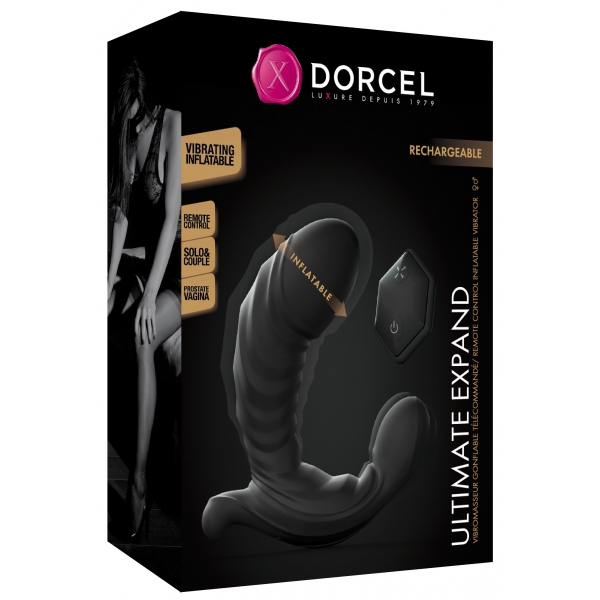 Stimulateur de prostate Vibrant et Gonflable Ultimate Expand Dorcel 9 x 5cm