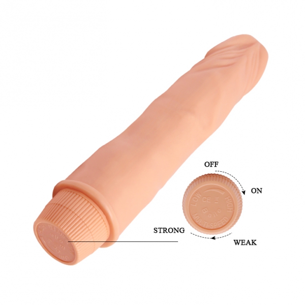 Consolador vibrador Baile Speed 18 x 4,5cm