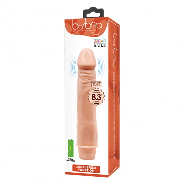 Consolador vibrador Baile Speed 18 x 4,5cm