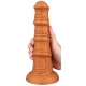 Dildo in silicone RibHorse 21 x 5,5 cm