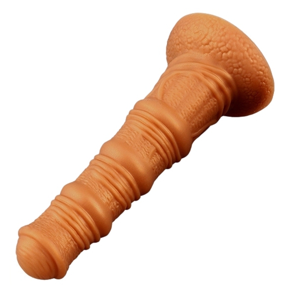 Dildo de silicone RibHorse 21 x 5,5cm