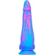 Dildo in silicone Inkipus 18 x 5,5 cm blu-rosa