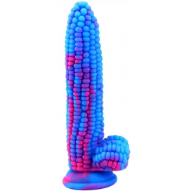 Dildo Corn 16 x 4cm Blu-Rosa