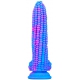 Dildo Corn 16 x 4cm Blau-Rosa