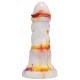 Dildo Nox 18 x 6cm Weiß-Orange