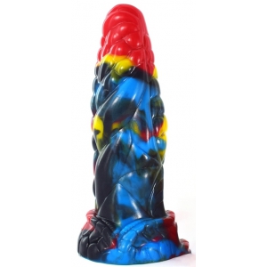 F*CK MY COLOR Dildo Pythor 17 x 6 cm Multicolore