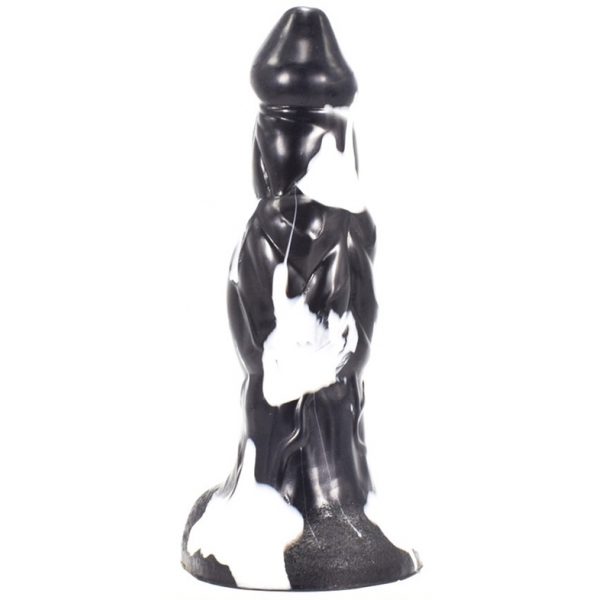 Dildo Wolorz 20 x 6cm Black-White