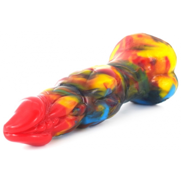 Dildo Wolorz 20 x 6cm Mehrfarbig