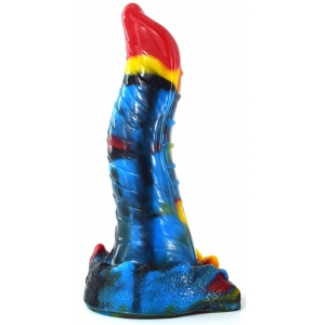 F*CK MY COLOR Dildo a lucertola 20 x 5cm Multicolore