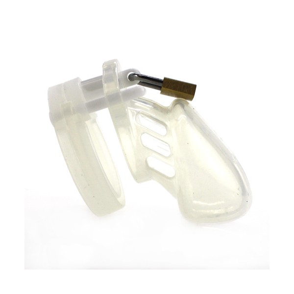 Silicone CB6000s Chastity Devices In Transparent