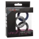 Lot de 3 Anneaux péniens en silicone LINK UP Extrême 38mm