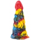 Graffiti Multicolor Butt Plug - 15 Red