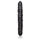 Dildo duplo Jack Preto 30 x 4cm Preto