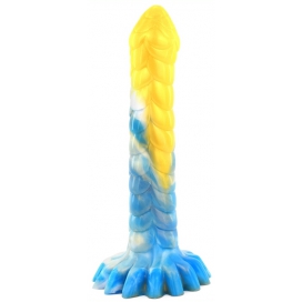 F*CK MY COLOR Dildo Nagal 21 x 4 cm Oro-Blu