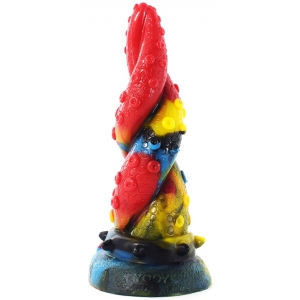 F*CK MY COLOR Dildo Tentamix 15 x 5,5 cm Multicolore