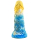 Toadyk Dildo 17 x 6cm Gold-Blau