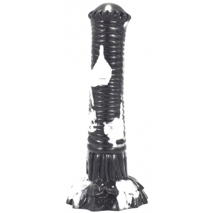 F*CK MY COLOR Dildo Tork 23 x 5.5cm Black-White