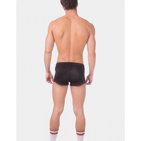 Timur Shorts Schwarz Rot Weiß