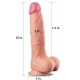 Dildo realistico Uppy King Size Nature Cock 19 x 5 cm