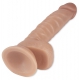 Real Extreme vibrating dildo 15 x 4.3cm