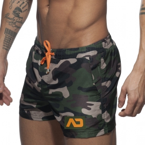 Addicted Camouflage Swim Shorts