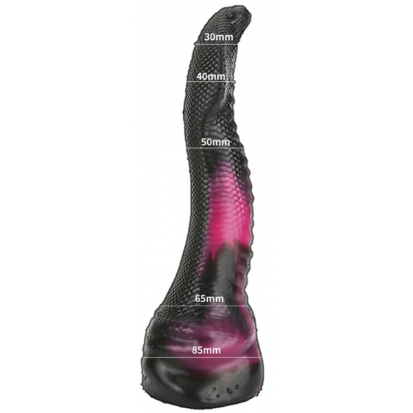 Cobra Deluxe Silikondildo 25 x 7.7cm