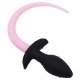 Plug Luminous Puppy Tail 8 x 3.2cm Pink