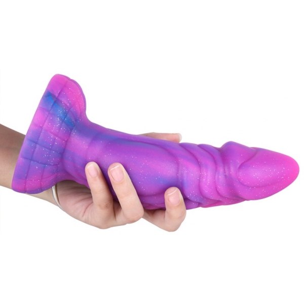 Dildo rosa porpora 18 x 5,5 cm viola