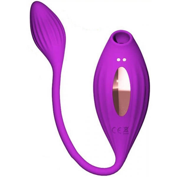 Estimulador de Clitoris de Sucção de Aves Violeta