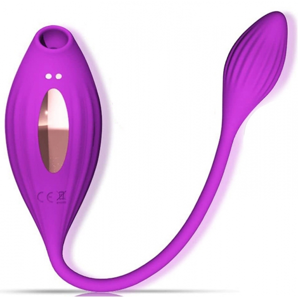 Estimulador de Clitoris de Sucção de Aves Violeta