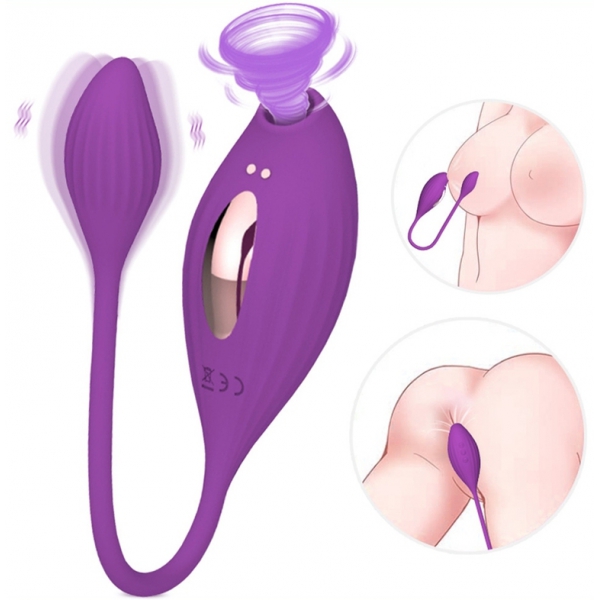 Bird Succion Clitoris Stimulator Violet