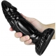 Dildo a forma di pesce 18 x 5,5 cm nero