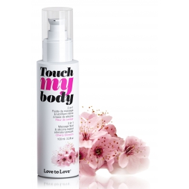 Love to Love TOUCH MY BODY Kersenbloesem Silicone Glijmiddel 100ml