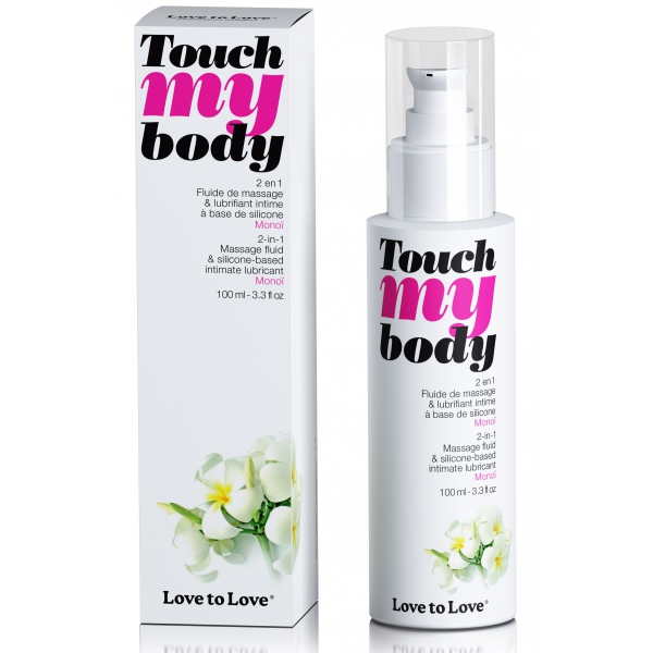 Silikon-Gleitmittel Touche My Body Monoï 100ml