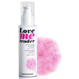 Love to Love Love Me Tender Cotton Candy Massage Oil 100ml