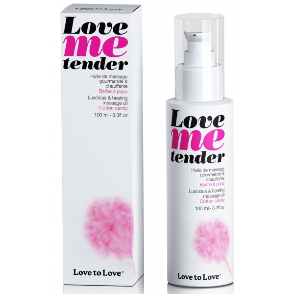 Love Me Tender Cotton Candy Massage Oil 100ml