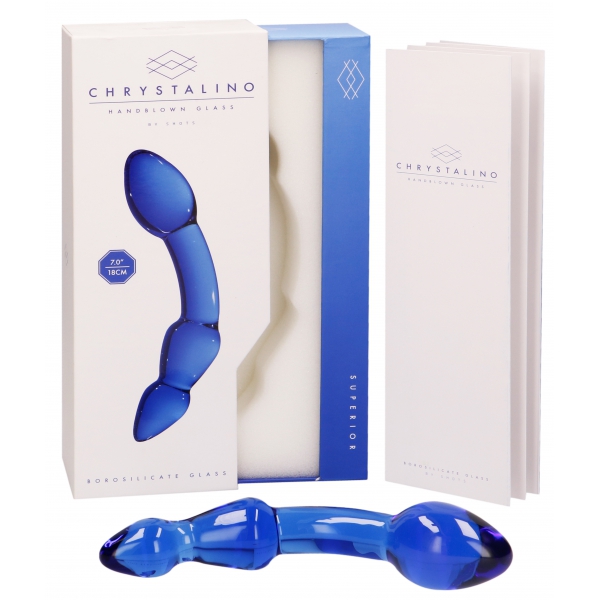 Glass dildo Superior 18 x 3.4cm