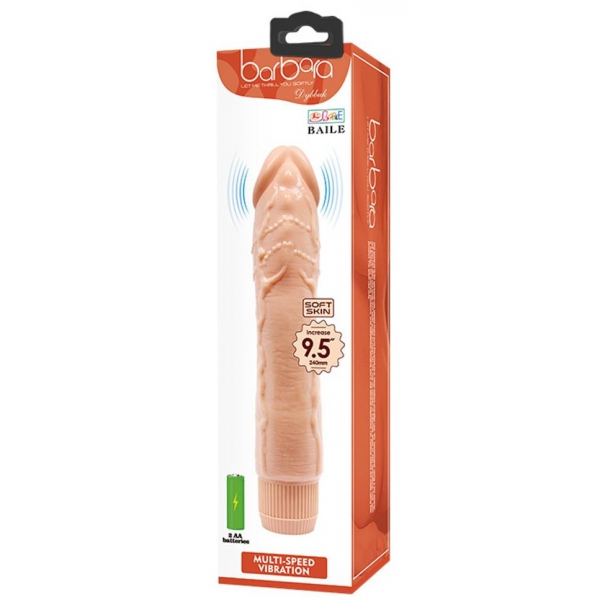 Dildo vibrante Baile Dybbuk 20 x 4 cm