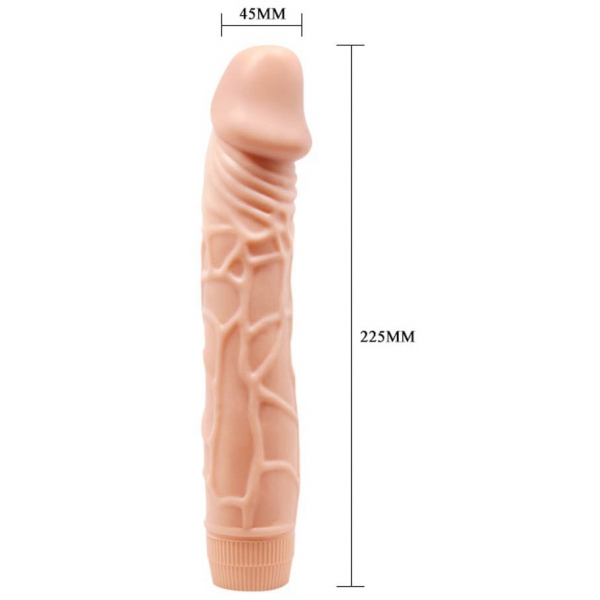 Baile Bob vibrerende dildo 20 x 4.5cm