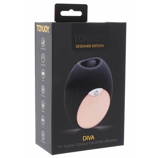 Stimolatore clitorideo Diva nero