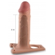 Hollow Big Belt Dildo 20.3 x 5cm