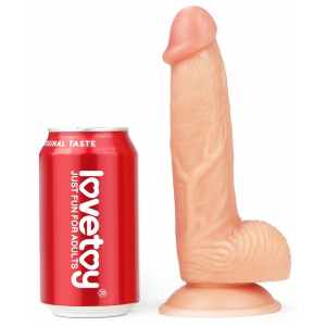 LoveToy Dildo realistico Soft Dude 14 x 4 cm