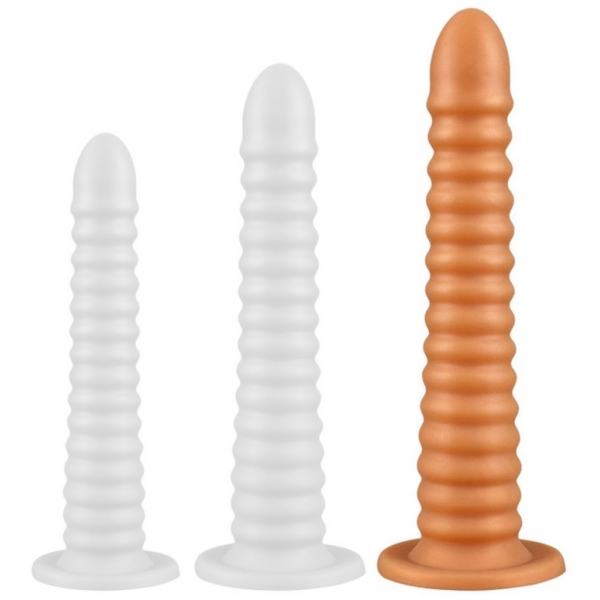 Dildo de silicone Bombyx L 33 x 6cm