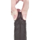 Dildo Sliding Skin 13 x 3.5cm Brown