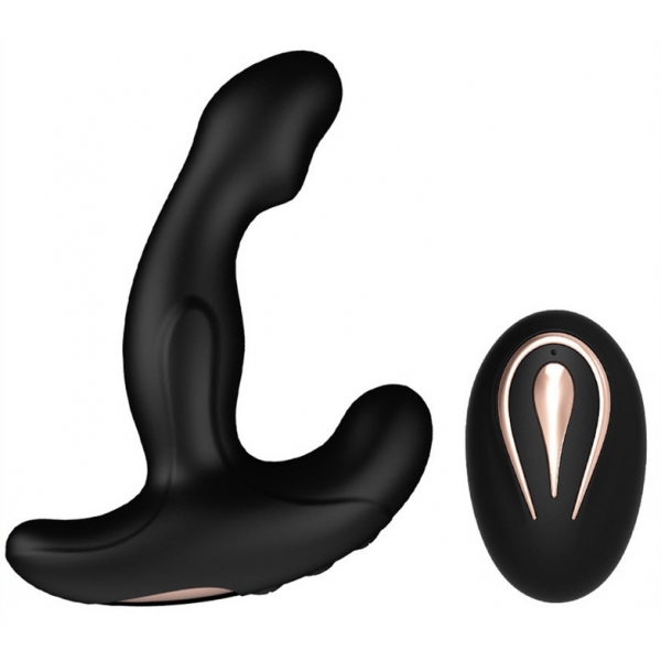 Cabeza de pene estimulador de próstata vibrador 12 x 3,5cm