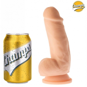 Champs Campeões Realistas de Dildo Stocky 12 x 4,6cm